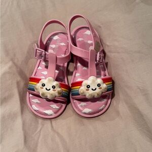 Mini Melissa Cloud Kids Sandals 9 toddler